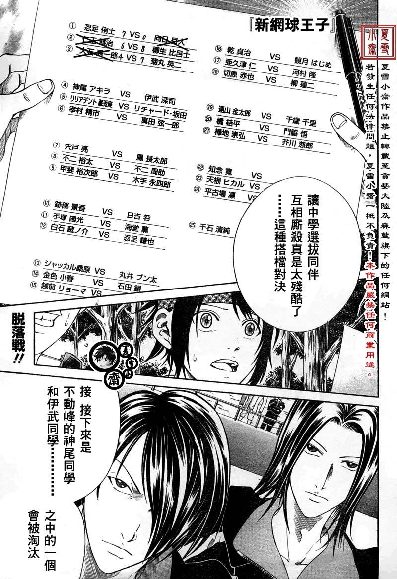 新网球王子 第8话 第1页