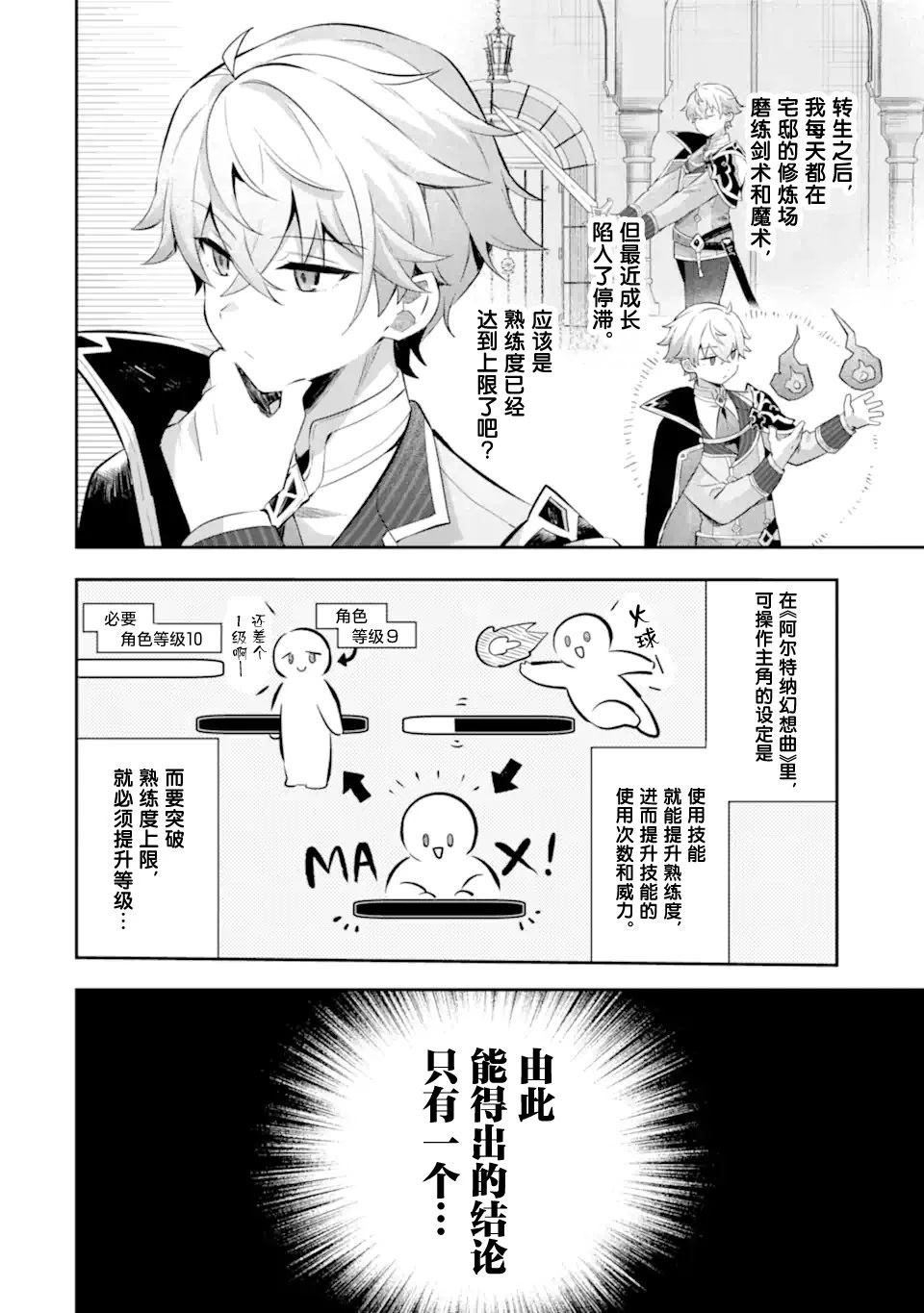 转生成游戏世界的龙套反派后决定以最终BOSS为目标 第4话 第6页