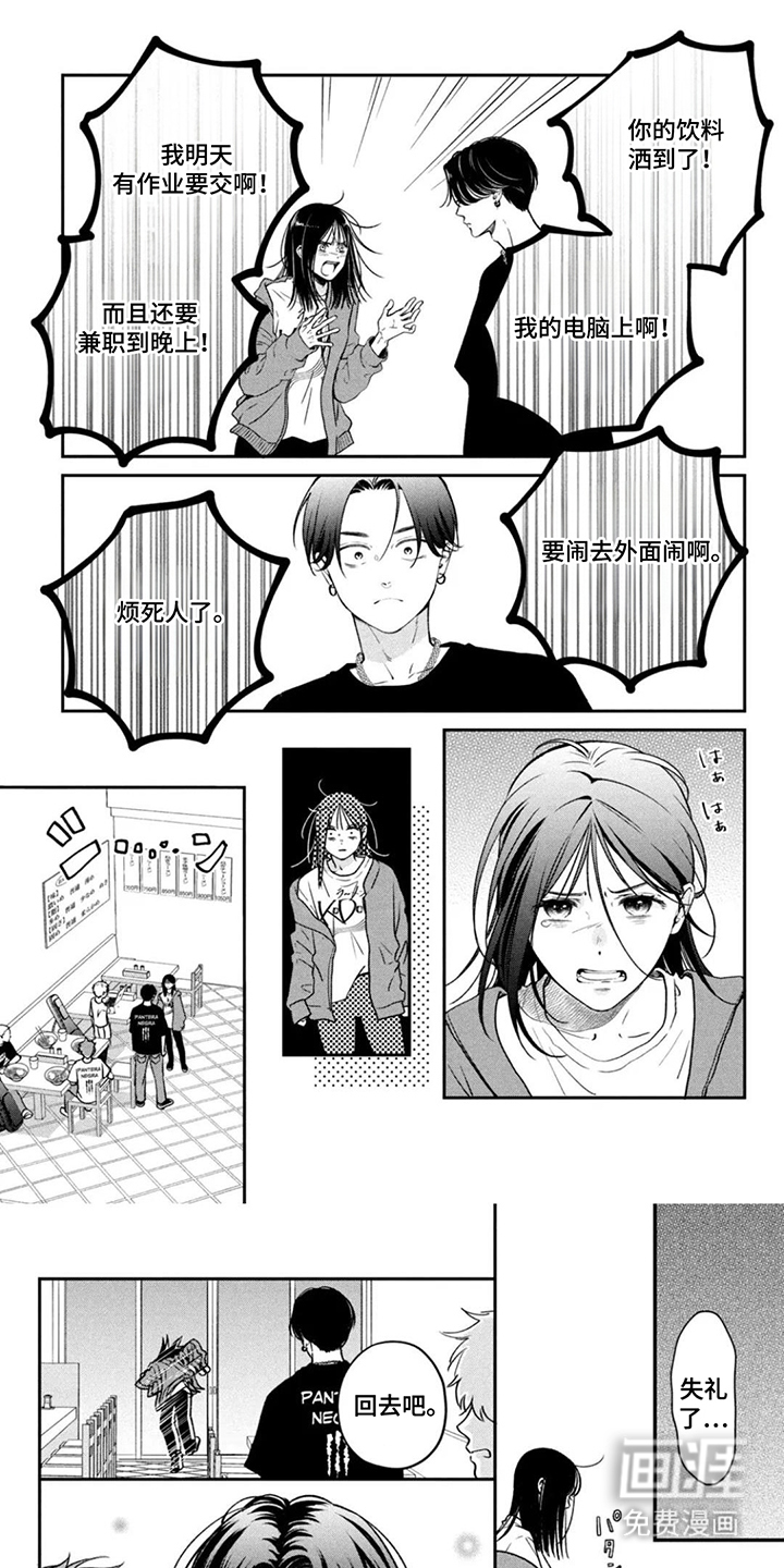 窒息般的爱 第2话 第1页