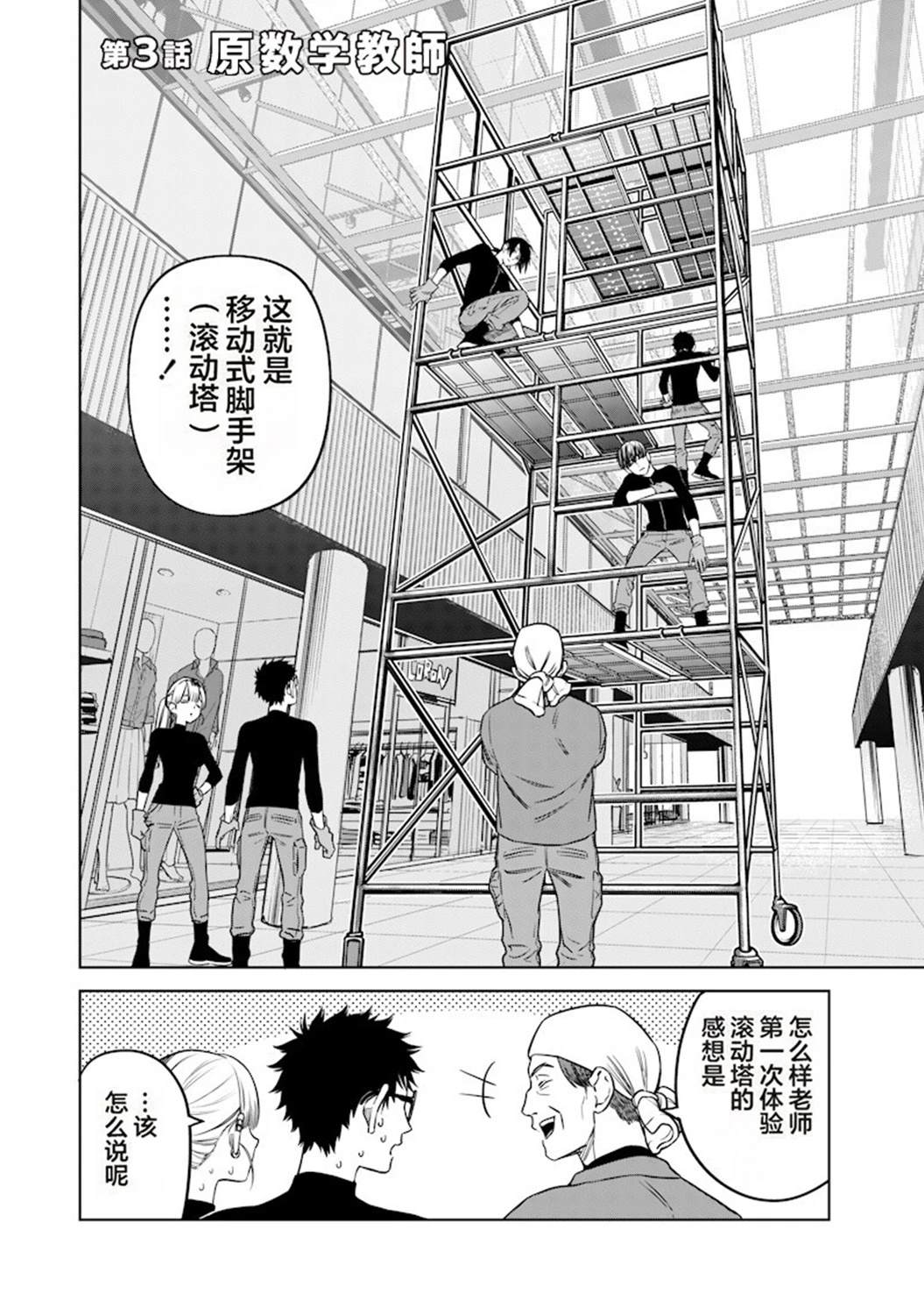 高处的鹰见小姐 第3话 第2页