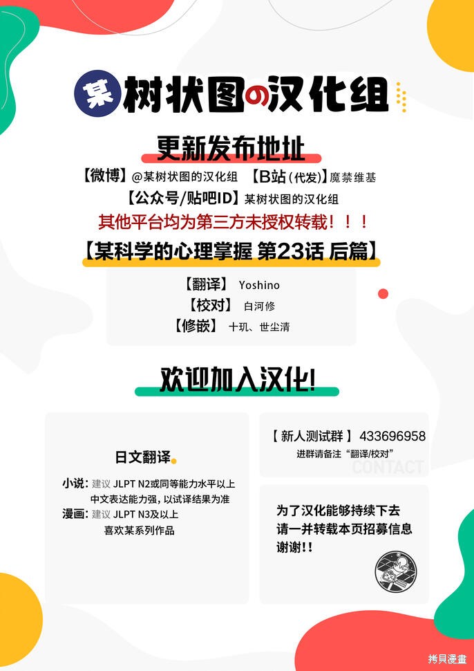 某科学的心理掌握 第23.2话 第22页