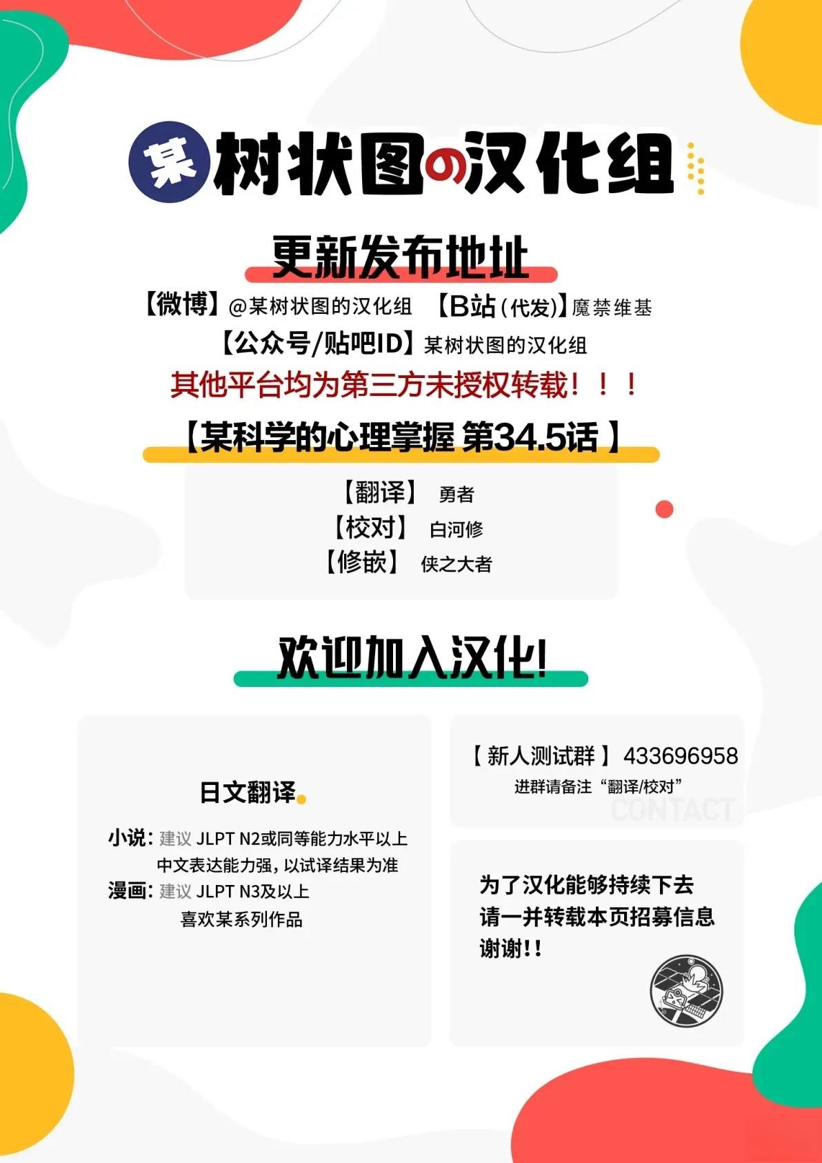 某科学的心理掌握 第34.5话 第16页
