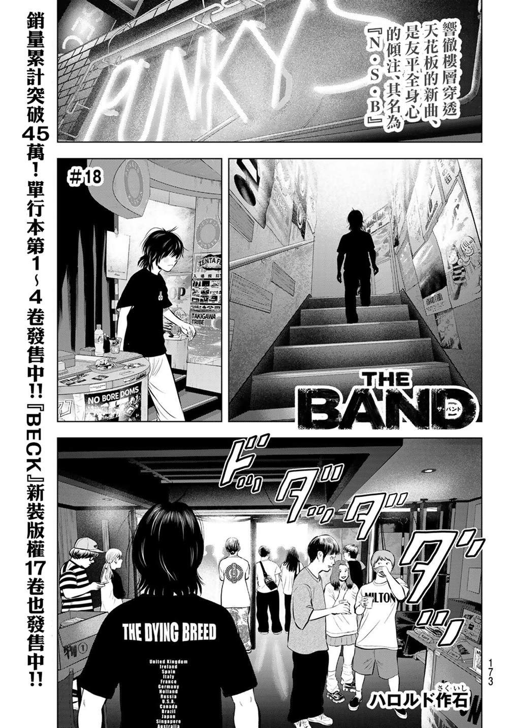 THE BAND 第18话 第1页