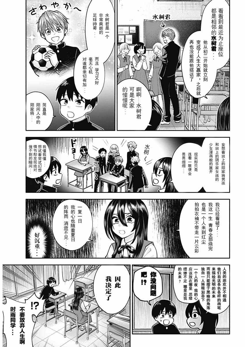 想变开朗的时雨同学 第1话 第9页