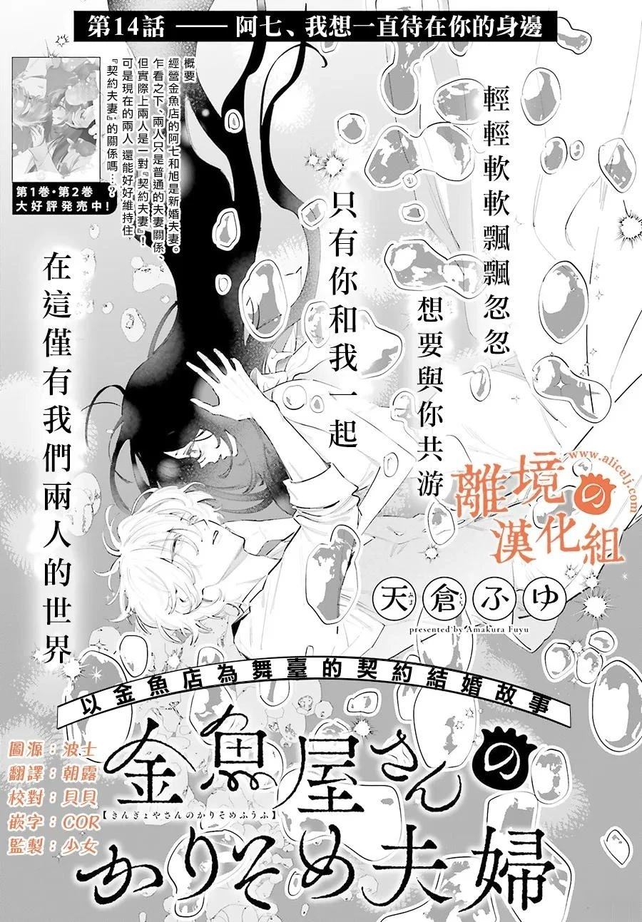 金鱼店的临时夫妻 第14话 第1页